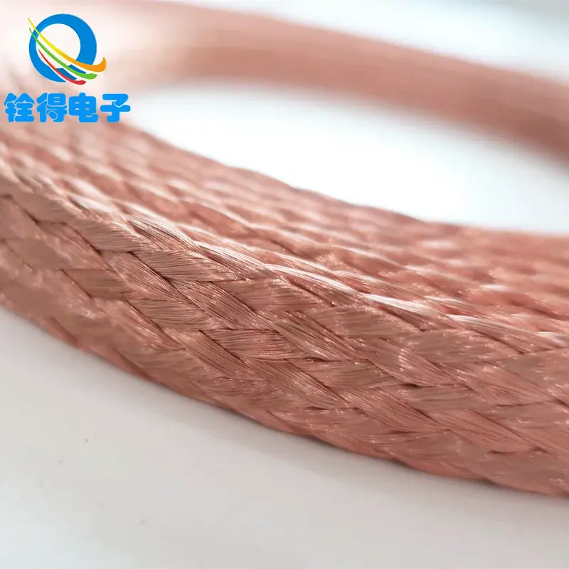 Para que é usado o fio de cobre trançado?